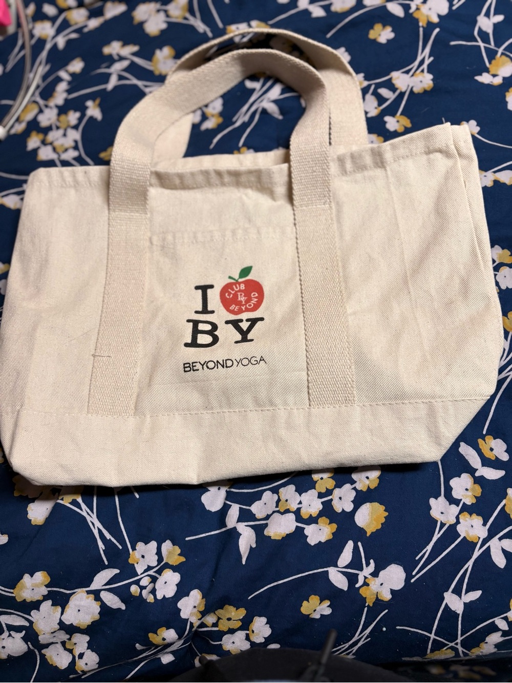 Beyond Yoga canvas tote